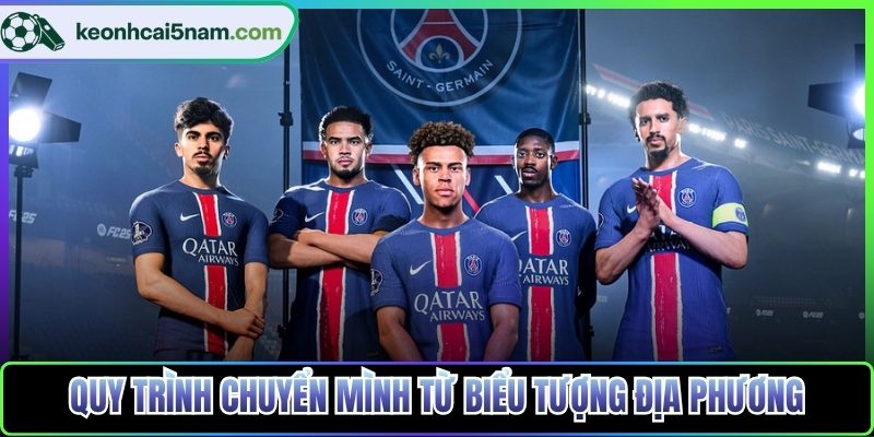 Quy trình chuyển mình từ biểu tượng địa phương
